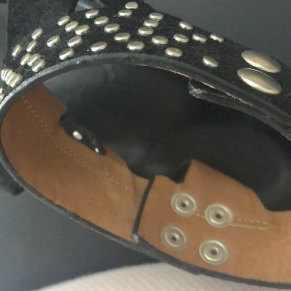 Isabel marant Ellen leather sandals - Picture 5 of 7